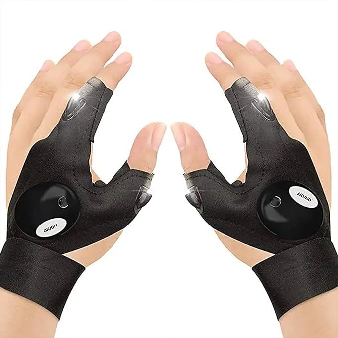 Guantes Con Linterna Led